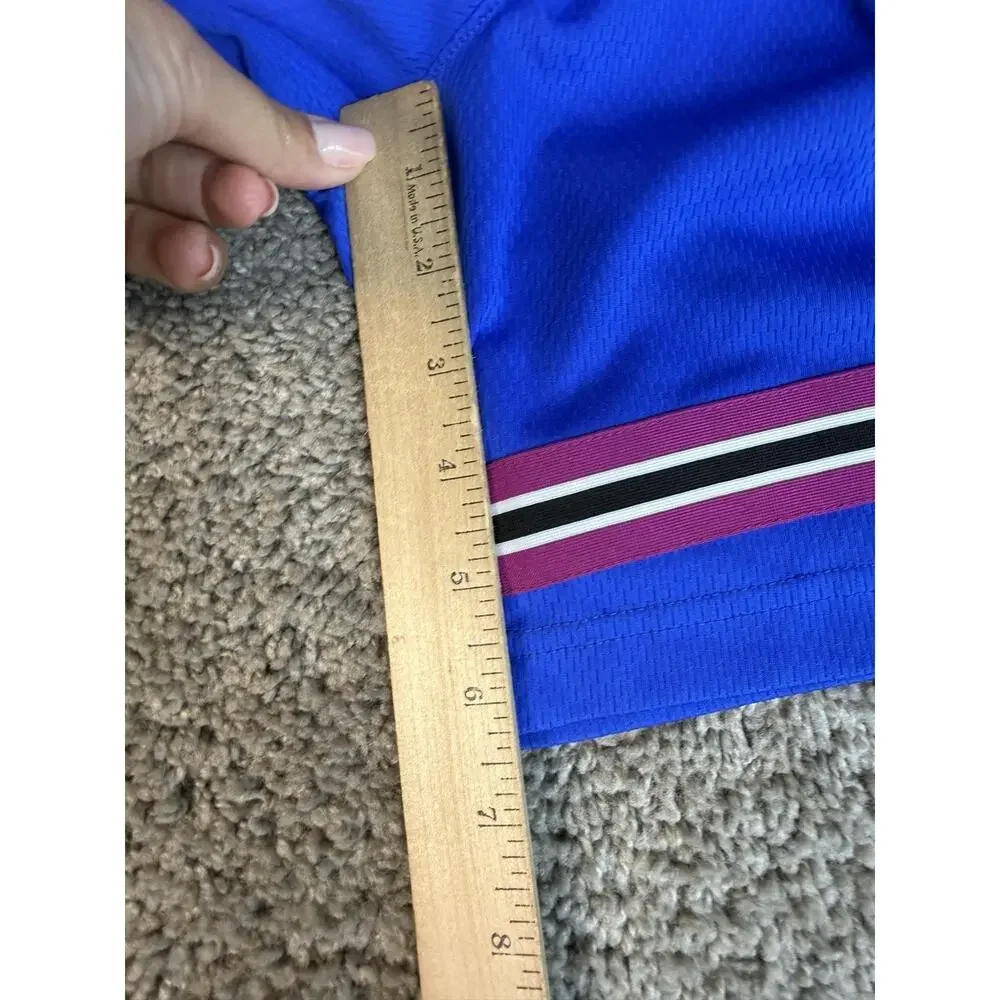 Nike Shorts Boys XS Blue Mesh Athletic Elastic Waist Drawstring 6.5 In Inseam